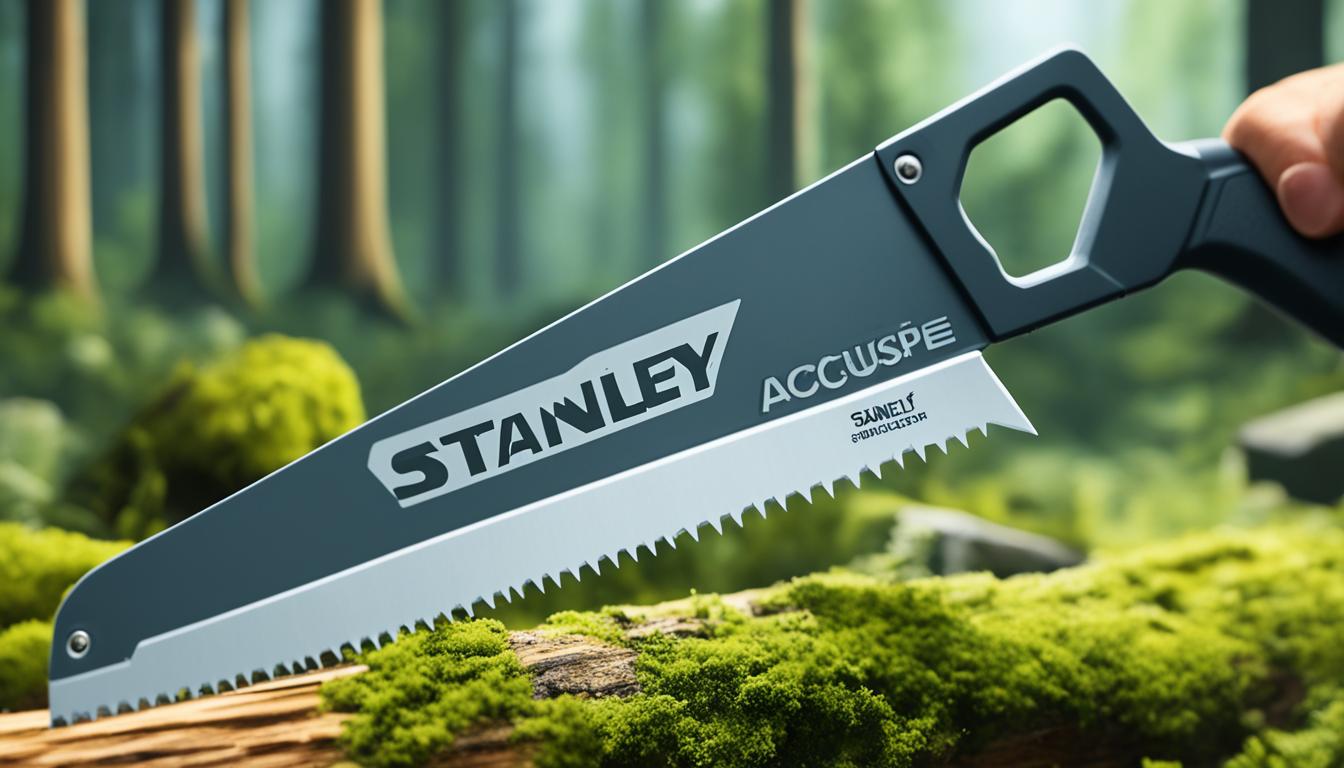 A Camper’s Friend the Stanley Accuscape Folding Saw